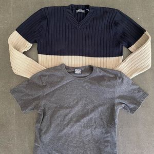Structure shirt and sweater